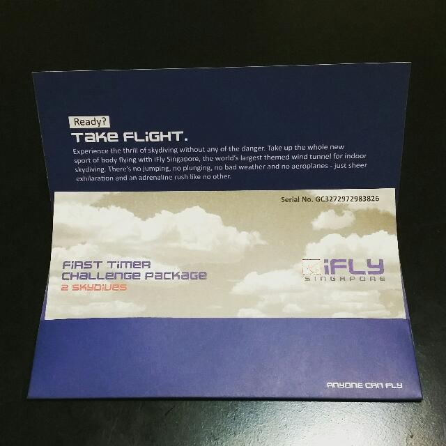 Ifly Ticket, Tickets & Vouchers, Event Tickets on Carousell