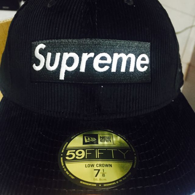 第一張由網絡上下載的圖如有違規請通知）supreme Corduroy box logo