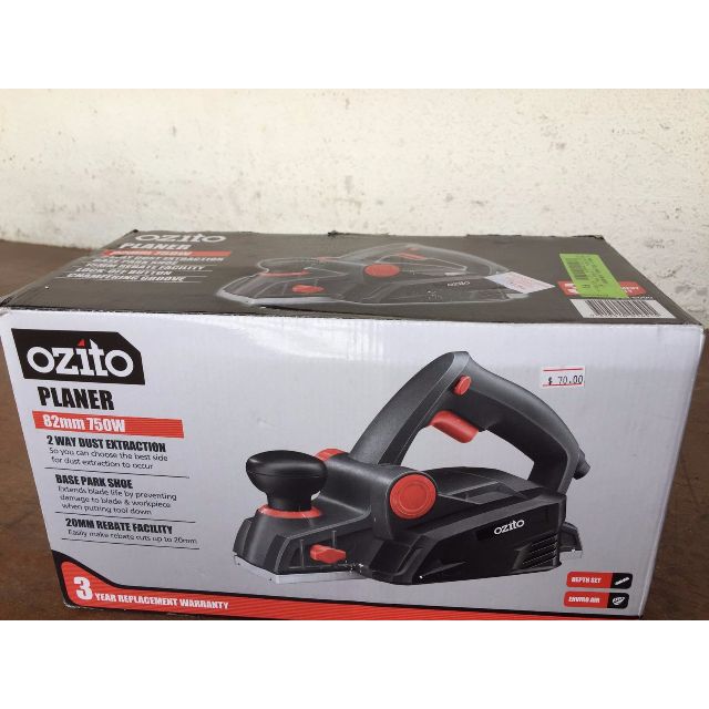 Ozito Electric Planer 82mm 750w (Brand 
