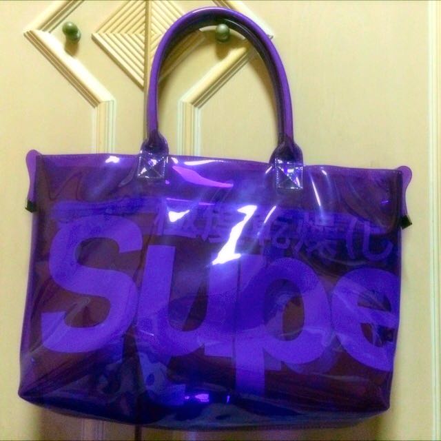 Superdry cheap transparent bag