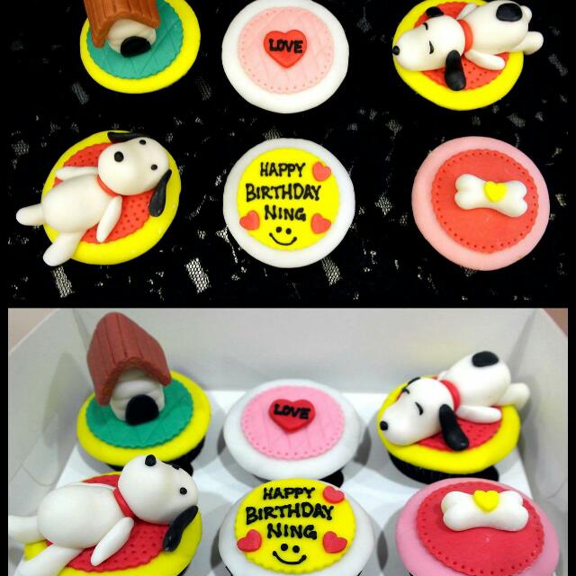 Customized Cake Cupcaked Cake Decorating Classes Snoopy Women S