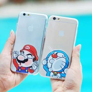 Case For IPhone / Samsung Silly Cartoon Face