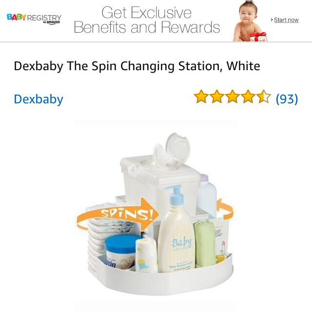 Dexbaby the clearance spin changing station