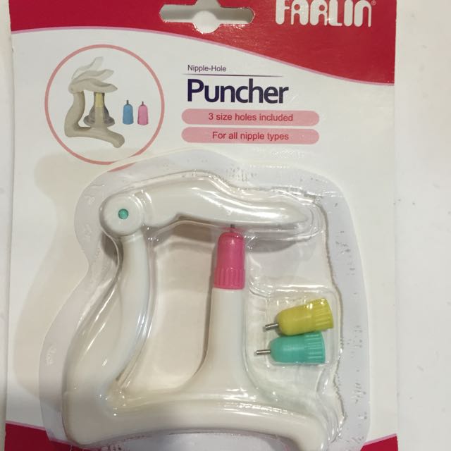 Farlin Teat Hole Puncher Babies Kids Nursing Feeding