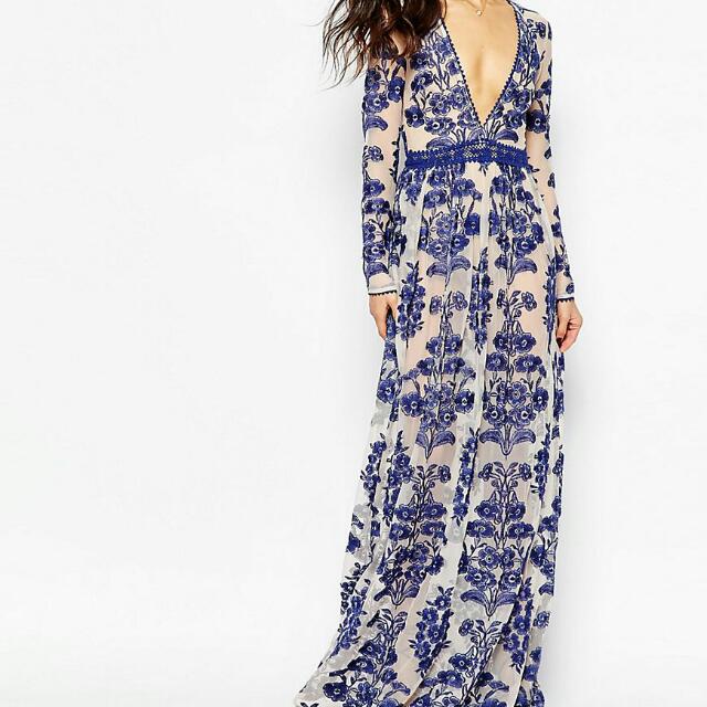 INSPIRED Forlove lemons Temecula Maxi Dress Women s Fashion Dresses Sets Dresses on Carousell