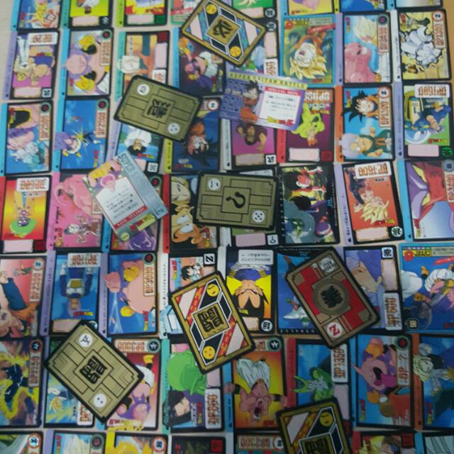 Kartu Dragonball Z Made In Japan 100 Video Gaming On Carousell