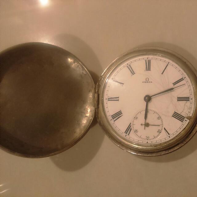 Omega Silver Pocket Watch Vintage Collectibles On Carousell