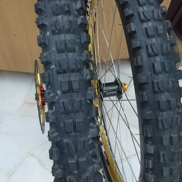 Sun ringle mtx top 33 26 wheelset