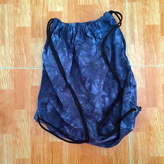 drawstring bag cotton on