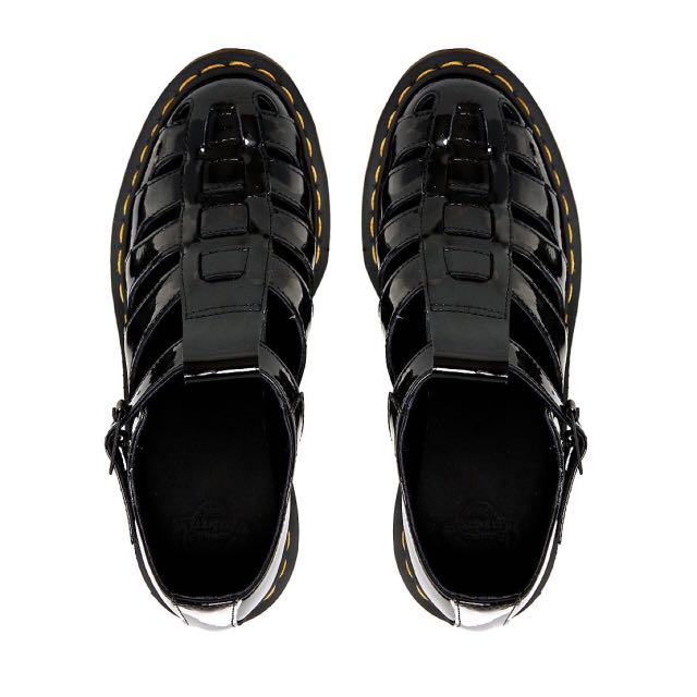 Dr Martens Parade Eleanor T Bar Sandals With Heels