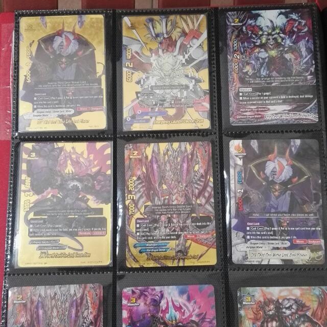 Future Card Buddyfight Foils (Buddy Rares and Inverse Omni Lords/Omni