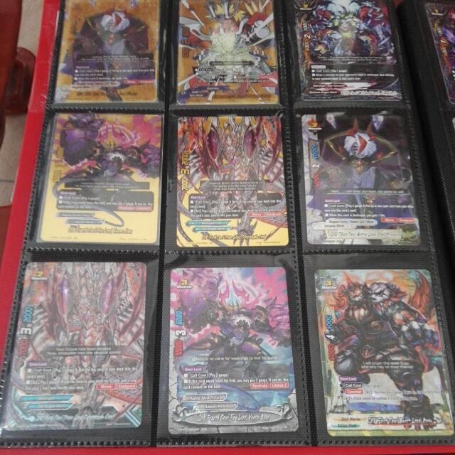 Future Card Buddyfight Foils (Buddy Rares and Inverse Omni Lords/Omni
