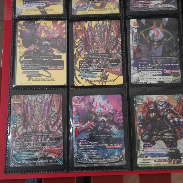 Future Card Buddyfight Foils (Buddy Rares and Inverse Omni Lords/Omni