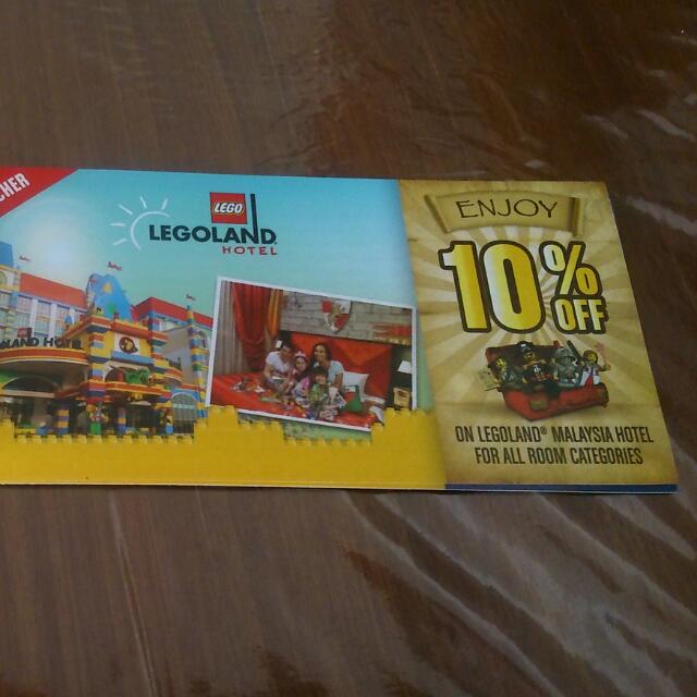 Legoland vouchers, Tickets &amp; Vouchers, Vouchers on Carousell