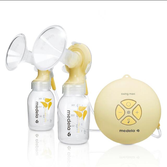 Medela Swing Maxi Double Breast Pump With Calma Full Set (LOCAL SET