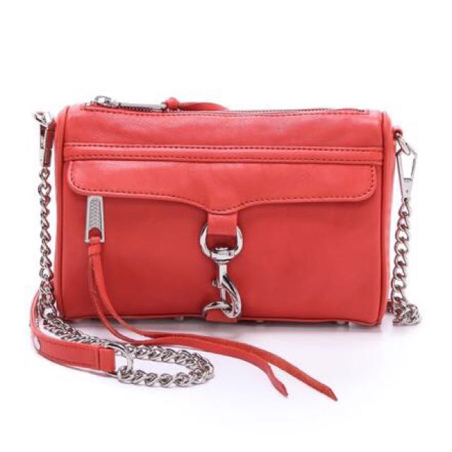 Rebecca minkoff mini best sale mac red