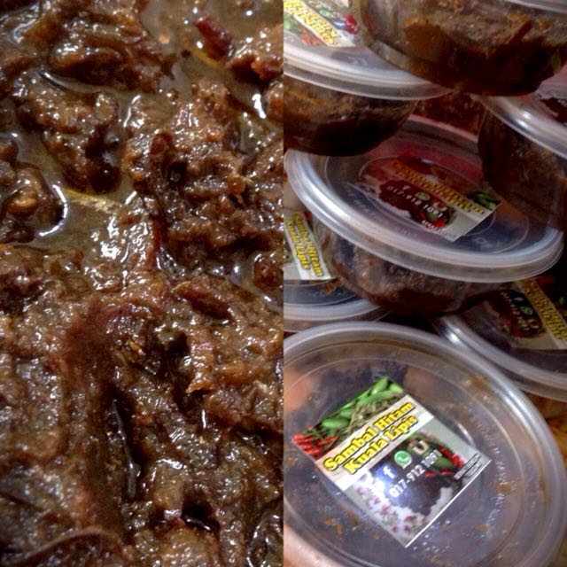 Sambal Hitam Kuala Lipis Pahang Everything Else On Carousell