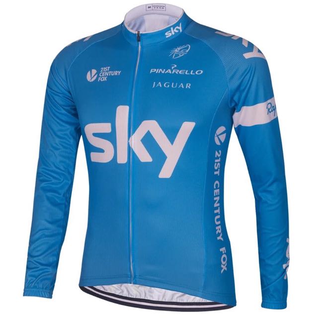team sky long sleeve jersey