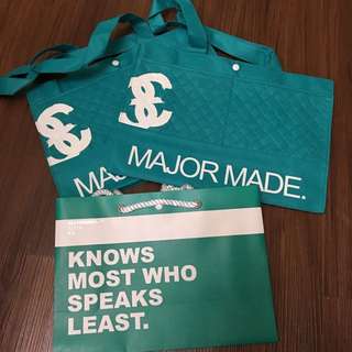 Major 購物袋 全新