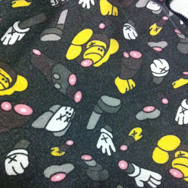 kaws baby milo hoodie