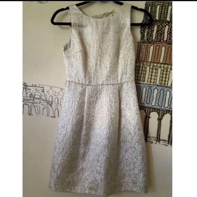 forever new gold dress