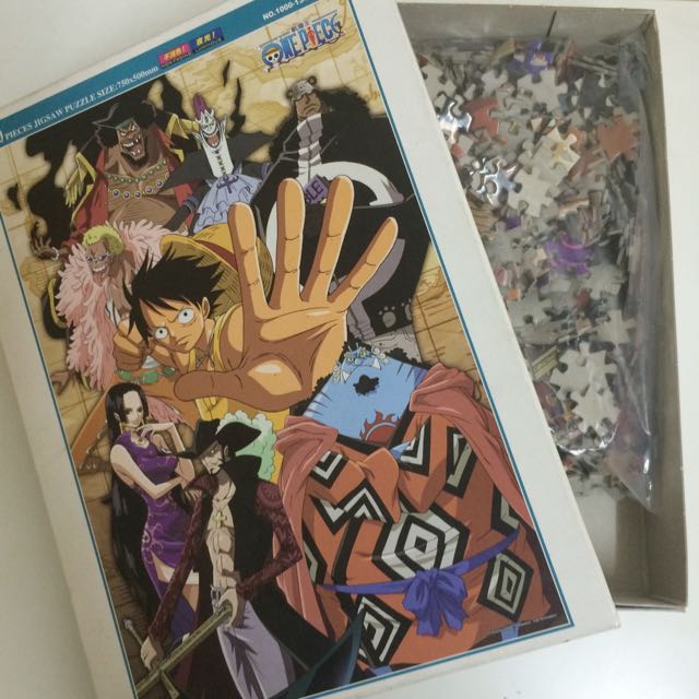 ONE PIECE JIGSAW PUZZLE, Men's Fashion, Tops & Sets, Sets & Coordinates on Carousell