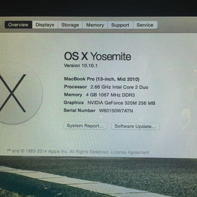 Os X Yosemite Macbook Pro 13 Inch Mid 10 Electronics On Carousell Os X Yosemite Macbook Pro 13 Inch Mid 10 Electronics On Carousell