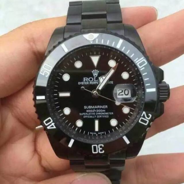 Rolex black sales series