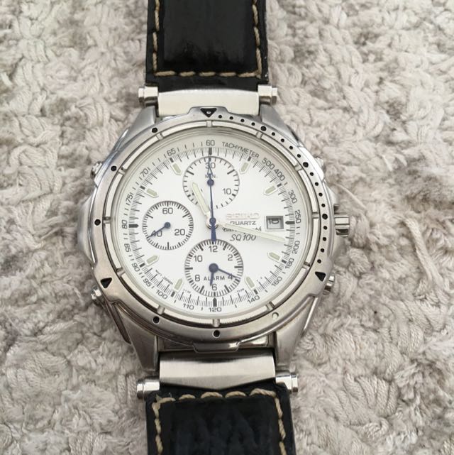 Seiko sq100 cheap chronograph