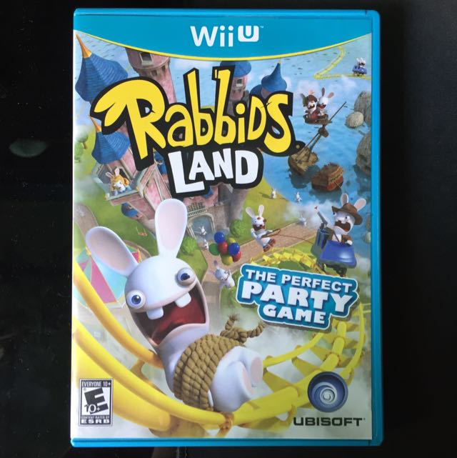 Wii U Rabbids Land Hobbies Toys Toys Games On Carousell
