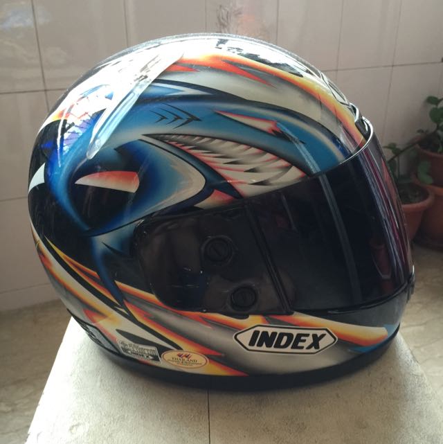 Index full sales face helmet