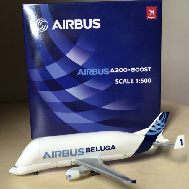 Airbus A300-600ST Beluga Plane Model, Toys & Games on ...