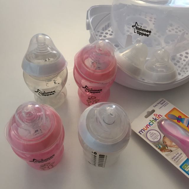 ALL NEW Tommee Tippee bottles bottle rack Babies Kids Nursing Feeding Breastfeeding Bottle Feeding on Carousell