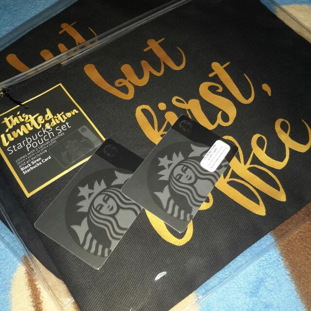 (RESERVED) BN Starbucks Limited Edition Pouch Set , Everything Else on ...