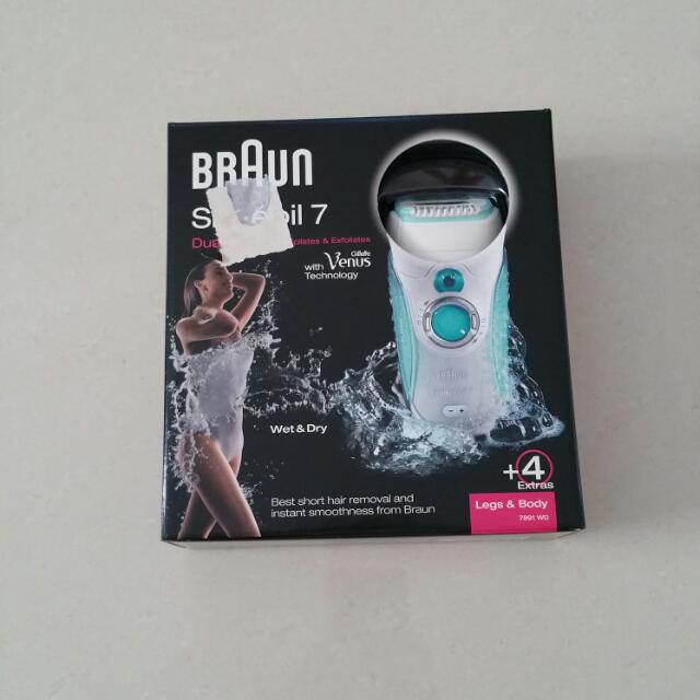 Braun Silk Epil 7 Dual Epilator Health Beauty On Carousell