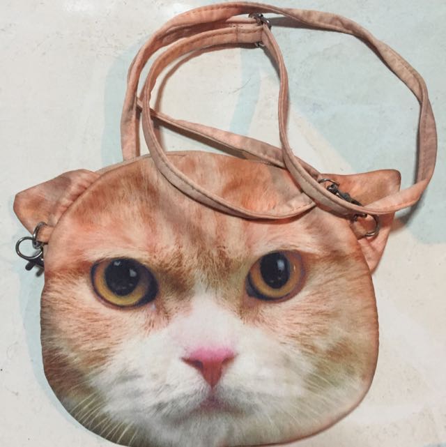 B100052-Cat Sling Bag main image 0