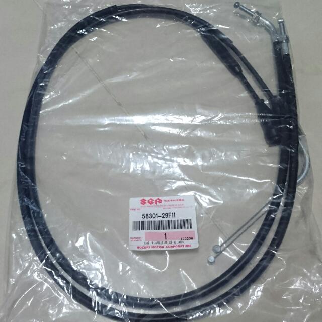 DRZ400SM Throttle Cable, Motorcycles, Motorcycle Accessories on Carousell