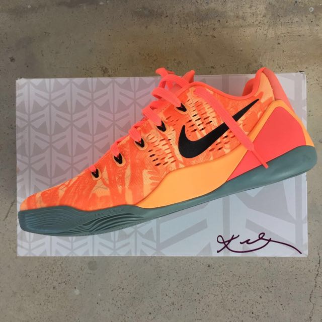 kobe 9 low orange