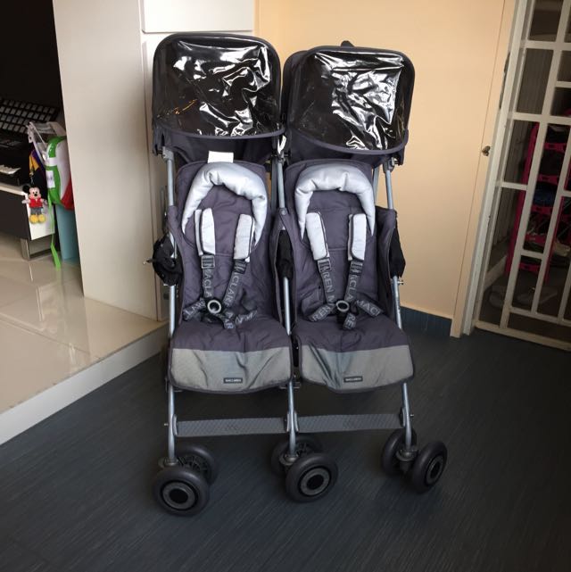 Mac top double stroller