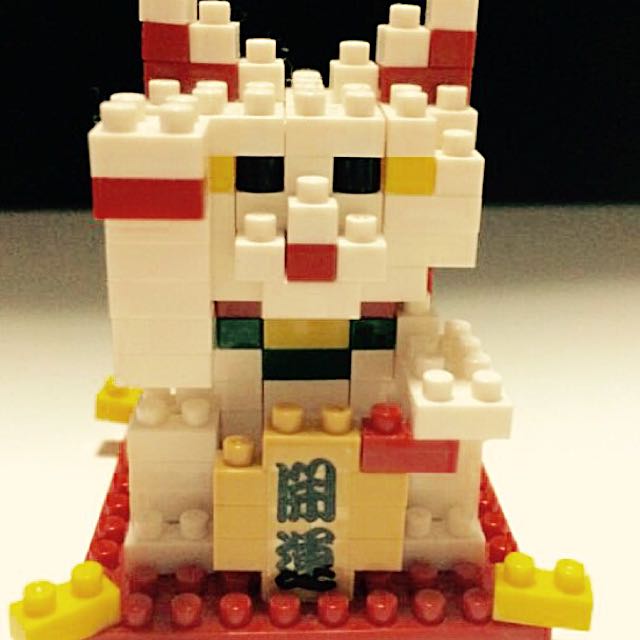 nanoblock fortune cat