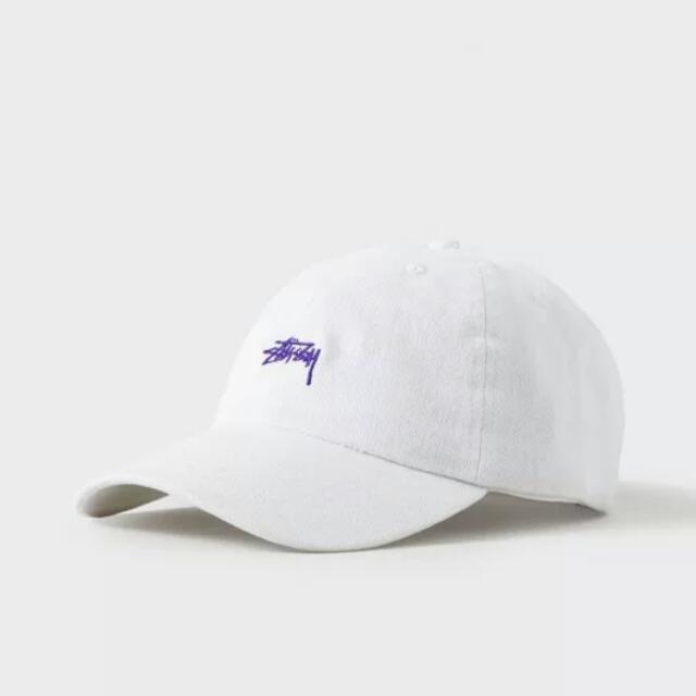 white stussy hat
