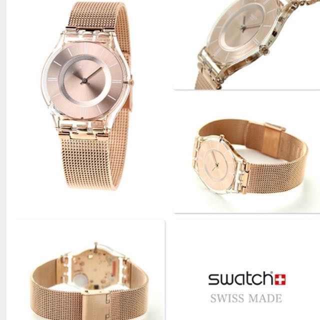 Swatch Skin Classic, Rose Gold, Women's Fashion, Jewelry & Organisers ...