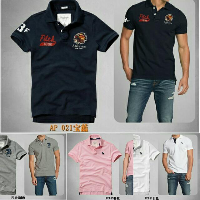 a&f polo shirt