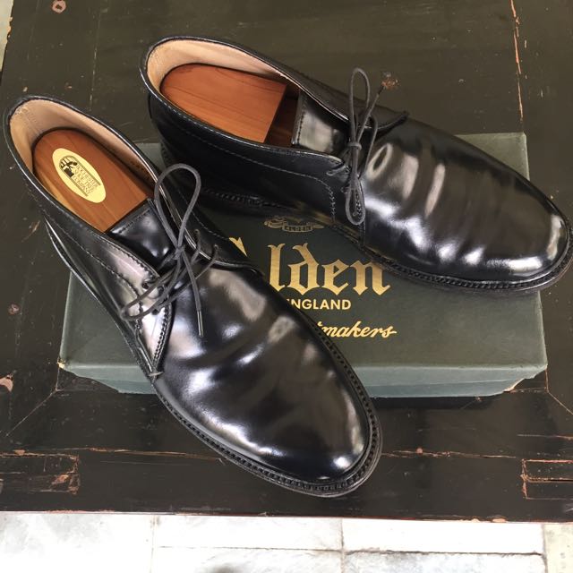 Alden Black Cordovan Chukka Boot
