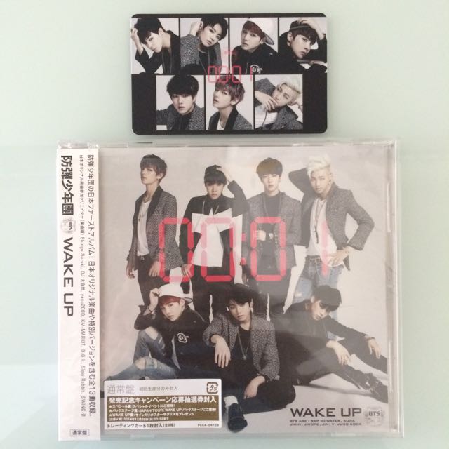 Bts Wake Up Jap Album Entertainment K Wave On Carousell