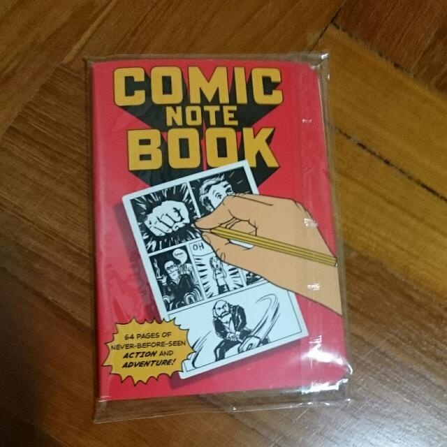 Comic Note Book (Category: Stationery & School Supplies) located in Singapore. Submitted by nazgul_99 (Listing ID 46704517, Image 1). Description: .