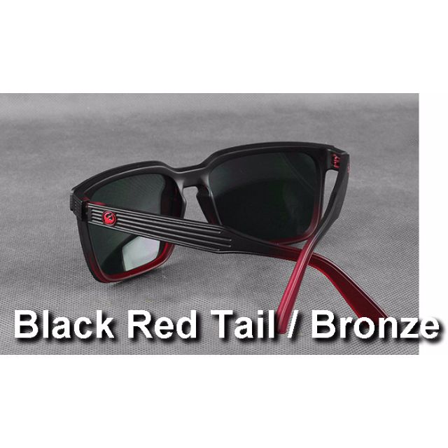 Dragon Alliance Mansfield Sunglasses 14 Black Red Tail Bronze