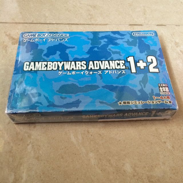 Gameboy Advance Advance Wars Jp Toys Games On Carousell
