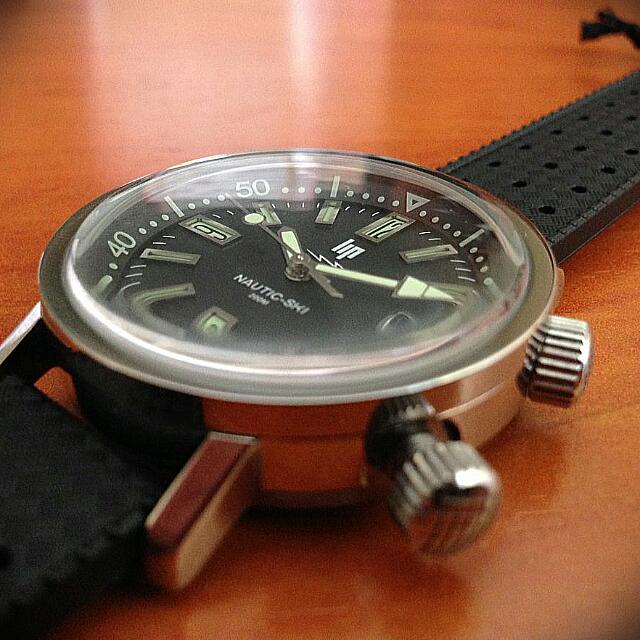 LIP Nautic Ski Electronic Reissue Vintage Diver Watch
