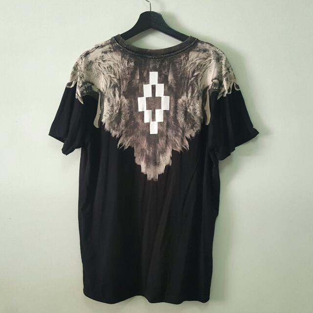 DISCOUNTED Marcelo Burlon County Of Milan Black Lion Tee T Shirt